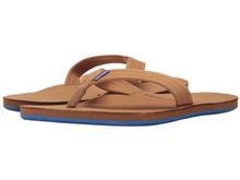 Hari Mari Fields Flip Flop - Men's TAN_WHITEBLUE