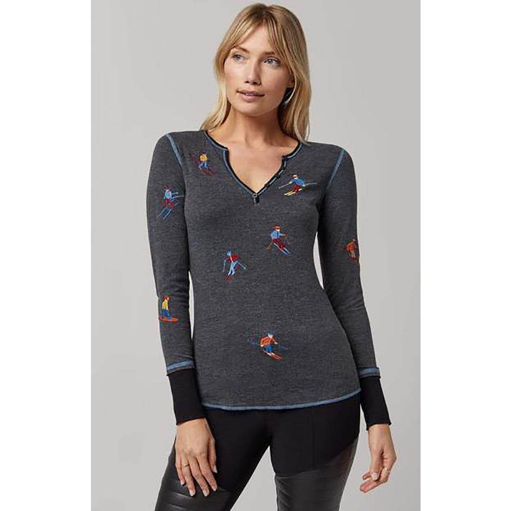 Ski The World Henley  Heather Black – Alp N Rock