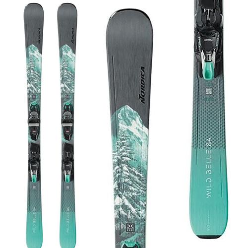 Nordica Wild Belle DC 84 Ski with TP2 Light 11 Binding - Women's