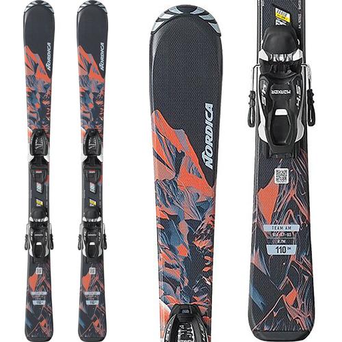 Nordica Team AM Ski with FDT J4.5 Binding - Kids'