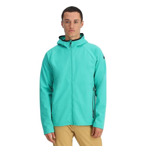 Spyder Gridweb Shellfleece Hooded Jacket - Men's