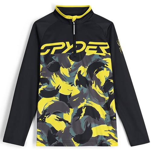 Spyder Camo Half Zip Top - Boys'