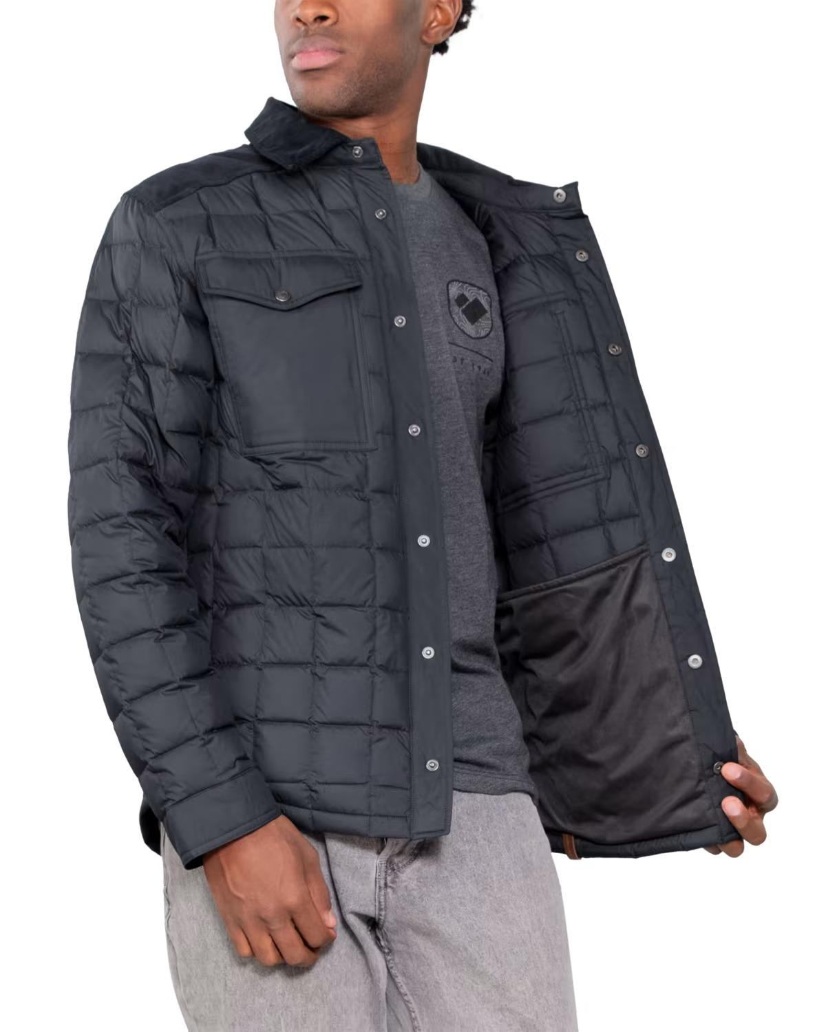 Obermeyer Wilder Down Shirt Jacket - Men's | SkiCountrySports.com